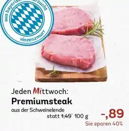 AEZ Jeden Mittwoch Premiumsteak Angebot