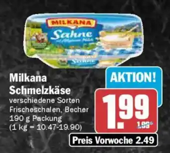 AEZ Milkana Schmelzkäse Angebot
