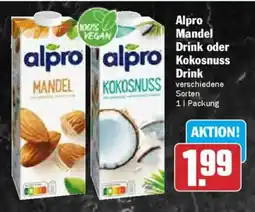 AEZ Alpro Mandel Drink oder Kokosnuss Drink Angebot