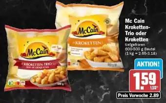 AEZ Mc Cain Kroketten- Trio oder Kroketten Angebot