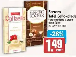 AEZ Ferrero Tafel Schokolade Angebot