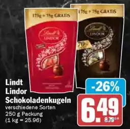 AEZ Lindt Lindor Schokoladenkugeln Angebot