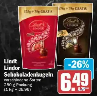 AEZ Lindt Lindor Schokoladenkugeln Angebot