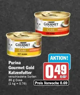 AEZ Purina Gourmet Gold Katzenfutter Angebot