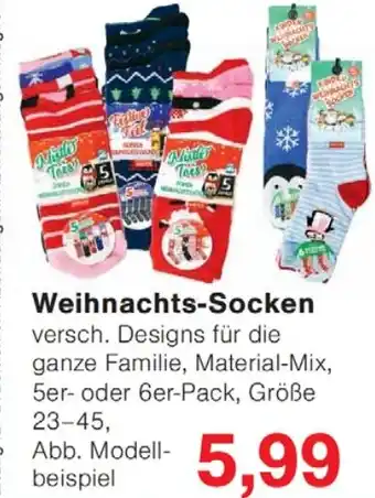 Wiglo Wunderland Weihnachts-Socken Angebot