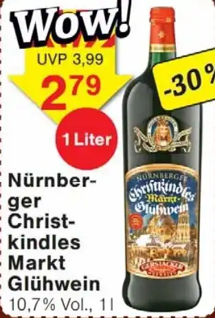 Wiglo Wunderland Nürnber- ger Christ- kindles Markt Glühwein Angebot