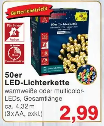 Wiglo Wunderland 50er LED-Lichterkette Angebot