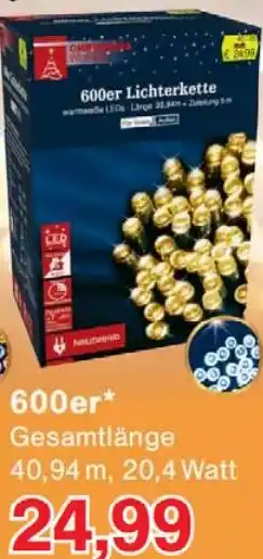 Wiglo Wunderland 600er Lichterkette Angebot