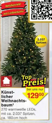 Wiglo Wunderland Künstlicher Weihnachtsbaum Angebot