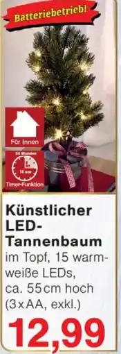Wiglo Wunderland Künstlicher LED Tannenbaum Angebot