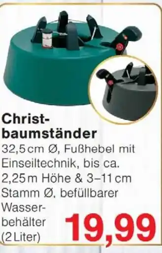 Wiglo Wunderland Christbaumständer Angebot