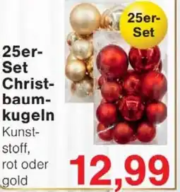 Wiglo Wunderland 25er Set Christbaumkugeln Angebot