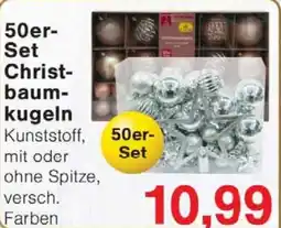 Wiglo Wunderland 50er Set Christbaumkugeln Angebot