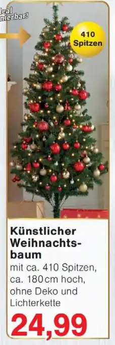 Wiglo Wunderland Künstlicher Weihnachtsbaum Angebot