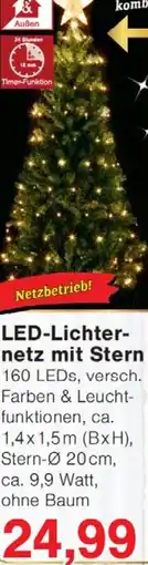 Wiglo Wunderland LED-Lichternetz mit Stern Angebot