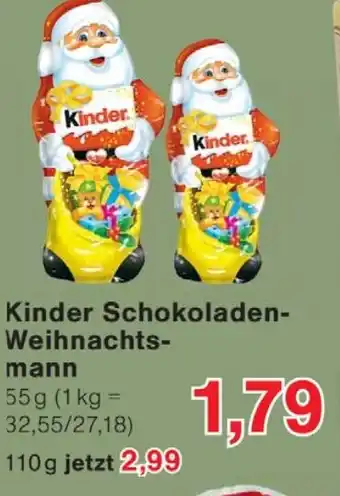 Wiglo Wunderland Kinder Schokoladen Weihnachtsmann Angebot