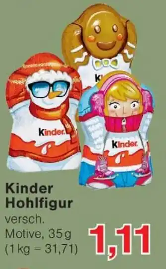 Wiglo Wunderland Kinder Hohlfigur Angebot