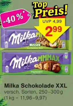 Wiglo Wunderland Milka Schokolade XXL Angebot