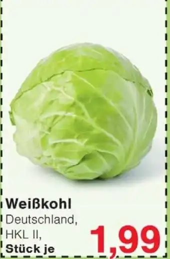 Wiglo Wunderland Weißkohl Angebot