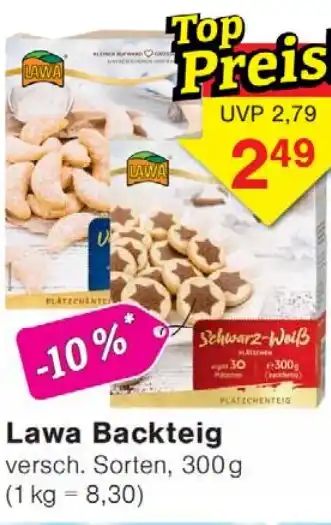 Wiglo Wunderland Lawa Backteig Angebot