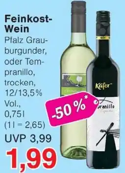 Wiglo Wunderland Feinkost Wein Angebot
