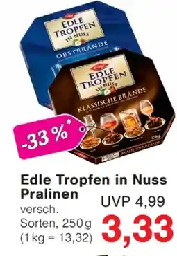 Wiglo Wunderland Edle Tropfen in Nuss Pralinen Angebot