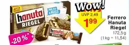 Wiglo Wunderland Ferrero hanuta Riegel Angebot