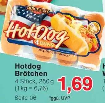 Wiglo Wunderland Hotdog Brötchen Angebot