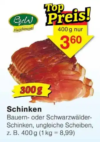 Wiglo Wunderland Schinken Angebot
