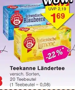 Wiglo Wunderland Teekanne Ländertee Angebot