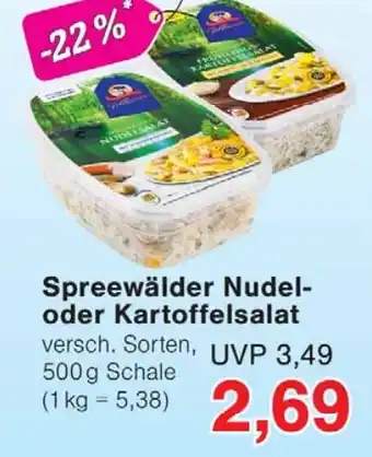 Wiglo Wunderland Spreewälder Nudel- oder Kartoffelsalat Angebot