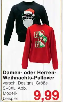 Wiglo Wunderland Damen oder Herren Weihnachts-Pullover Angebot