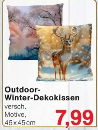 Wiglo Wunderland Outdoor- Winter-Dekokissen Angebot