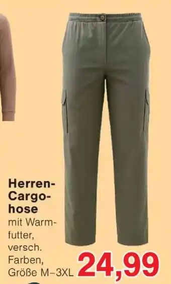 Wiglo Wunderland Herren- Cargo- hose Angebot