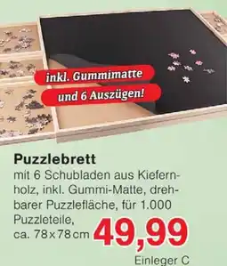 Wiglo Wunderland Puzzlebrett Angebot