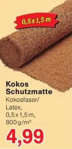 Wiglo Wunderland Kokos Schutzmatte Angebot