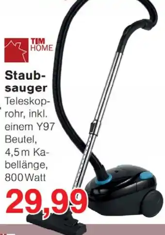 Wiglo Wunderland TIM HOME Staubsauger Angebot