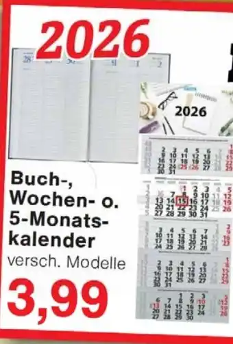 Wiglo Wunderland Buch-, Wochen- o. 5-Monats- kalender Angebot