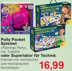Wiglo Wunderland Polly pocket spielset oder Superlabor für technik Angebot
