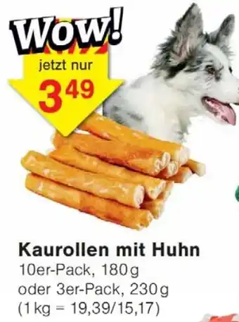 Wiglo Wunderland Kaurollen mit Huhn Angebot