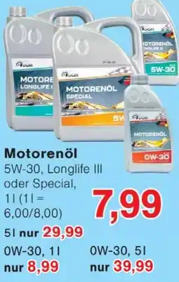 Wiglo Wunderland Motorenöl Angebot