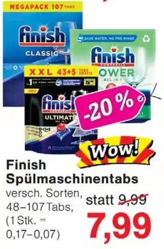 Wiglo Wunderland Finish Spülmaschinentabs Angebot
