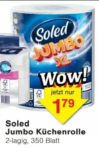 Wiglo Wunderland Soled Jumbo Küchenrolle Angebot