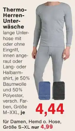 Wiglo Wunderland Thermo Herren Unterwäsche Angebot