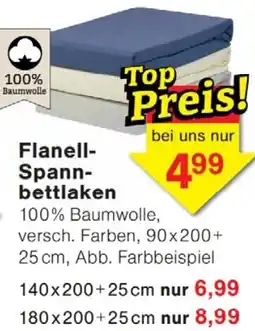 Wiglo Wunderland Flanell Spannbettlaken Angebot