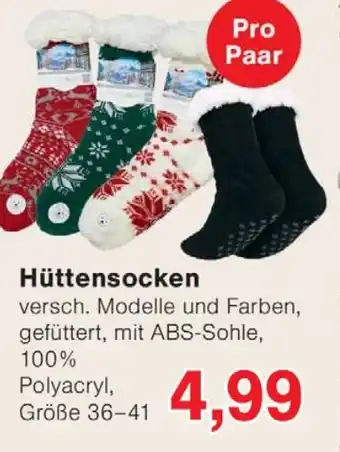 Wiglo Wunderland Hüttensocken Angebot