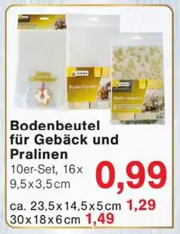 Wiglo Wunderland Bodenbeutel für Gebäck und Pralinen Angebot