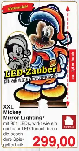 Wiglo Wunderland XXL Mickey Mirror Lighting Angebot