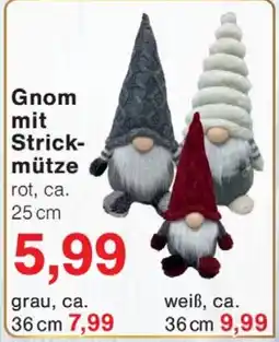 Wiglo Wunderland Gnom mit Strickmütze Angebot