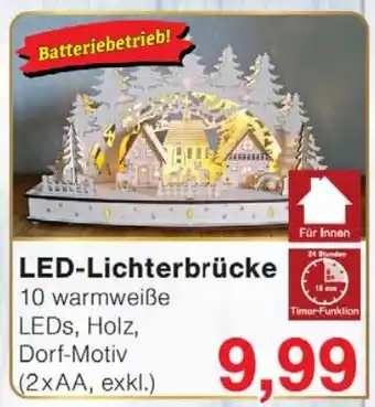 Wiglo Wunderland LED-Lichterbrücke Angebot